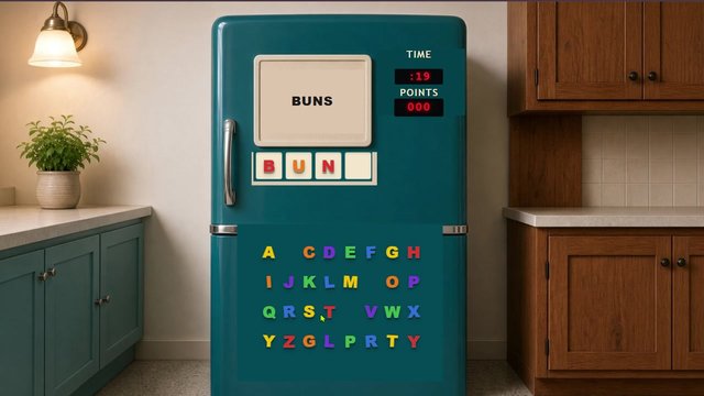 Kids Word Fridge
