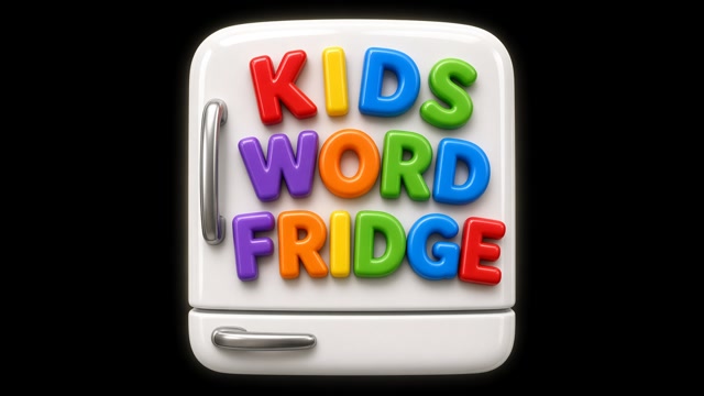 Kids Word Fridge