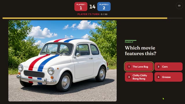 Visual Movie Quiz