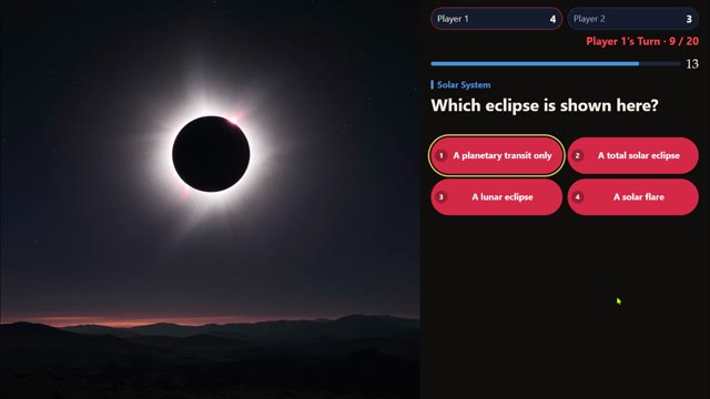 Visual Space Quiz
